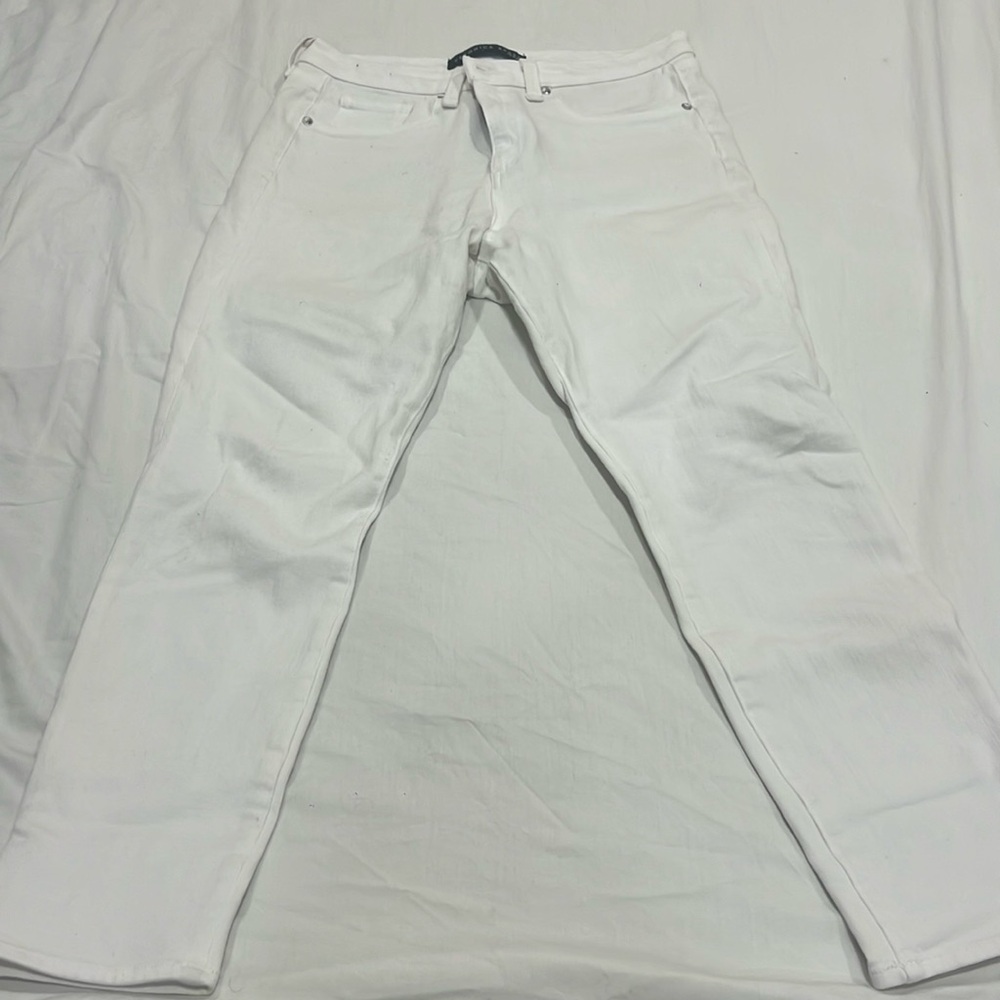 Veronica Beard white denim jeans